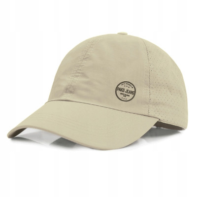 CZAPKA z Daszkiem Przewiewna Bejsbolówka z Siatką SZAROZIELONA Pako Jeans - Pakojeans.pl