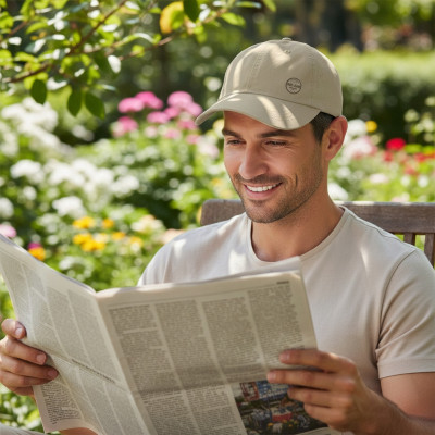 CZAPKA z Daszkiem Przewiewna Bejsbolówka z Siatką SZAROZIELONA Pako Jeans - Pakojeans.pl