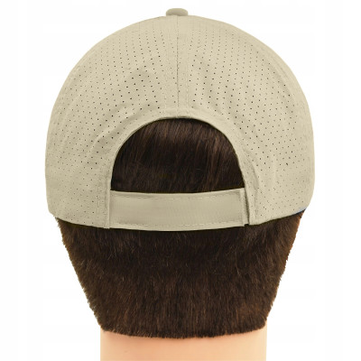 CZAPKA z Daszkiem Przewiewna Bejsbolówka z Siatką SZAROZIELONA Pako Jeans - Pakojeans.pl