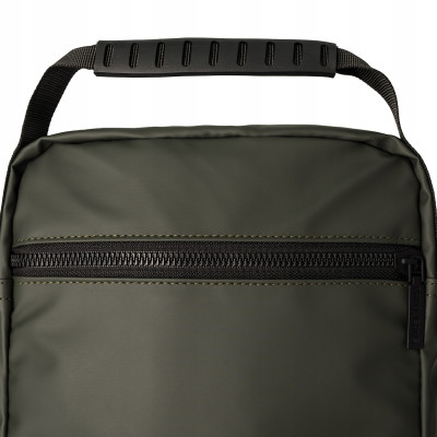 TORBA Męska na RAMIĘ Duża Saszetka na Pasku z Uchwytem ZIELONA Pako Jeans - Pakojeans.pl