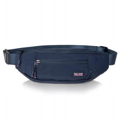 SASZETKA Sportowa na Pas Nerka Męska Biodrówka GRANATOWA Pako Jeans - Pakojeans.pl