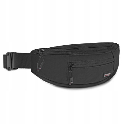 SASZETKA Sportowa na Pas Nerka Męska Biodrówka CZARNA Pako Jeans - Pakojeans.pl
