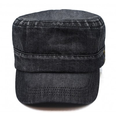 Czapka męska z daszkiem PATROLÓWKA dżinsowa CZARNA Pako Jeans - Pakojeans.pl