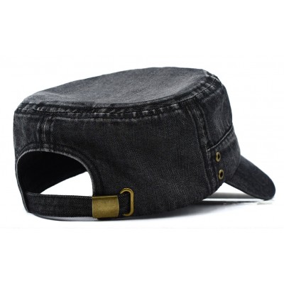 Czapka męska z daszkiem PATROLÓWKA dżinsowa CZARNA Pako Jeans - Pakojeans.pl