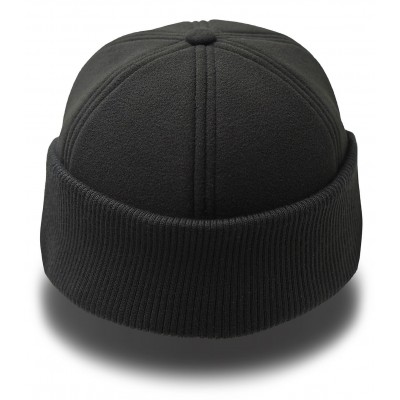 Czapka z Daszkiem Męska BEJSBOLÓWKA Gruba POLAROWA Czarna - Pako Jeans