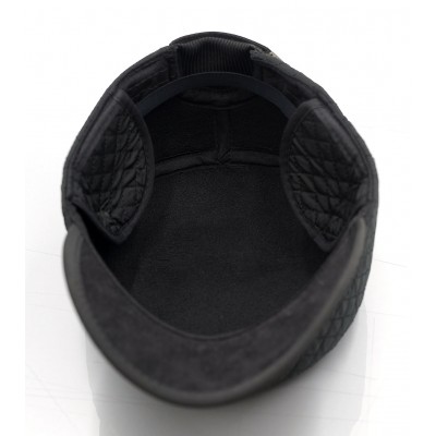 Czapka z Daszkiem PATROLÓWKA z Nausznikami Wodoodporna CZARNA - Pakojeans.pl