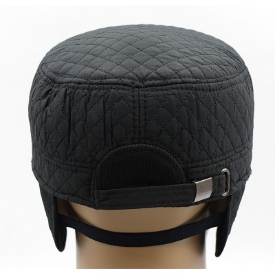 Czapka z Daszkiem PATROLÓWKA z Nausznikami Wodoodporna CZARNA - Pakojeans.pl