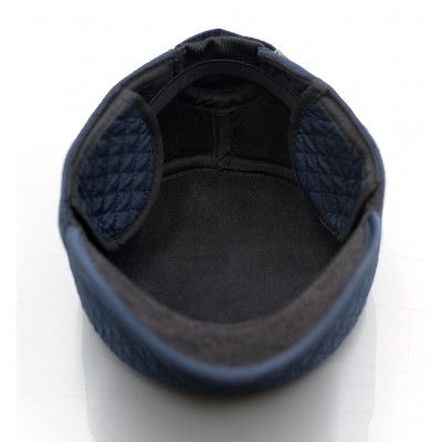 Czapka z Daszkiem PATROLÓWKA z Nausznikami Wodoodporna GRANATOWA - Pakojeans.pl