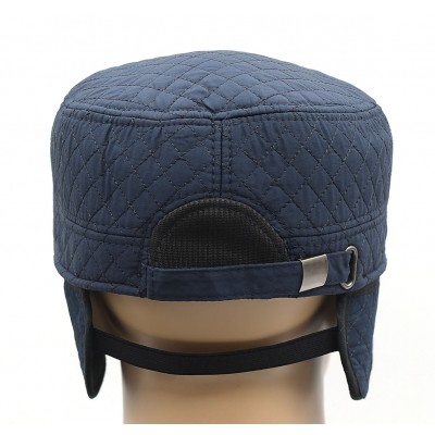 Czapka z Daszkiem PATROLÓWKA z Nausznikami Wodoodporna GRANATOWA - Pakojeans.pl