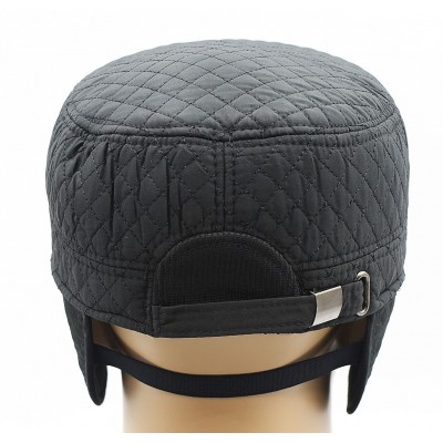 Czapka z Daszkiem PATROLÓWKA z Nausznikami Wodoodporna GRAFITOWA - Pakojeans.pl